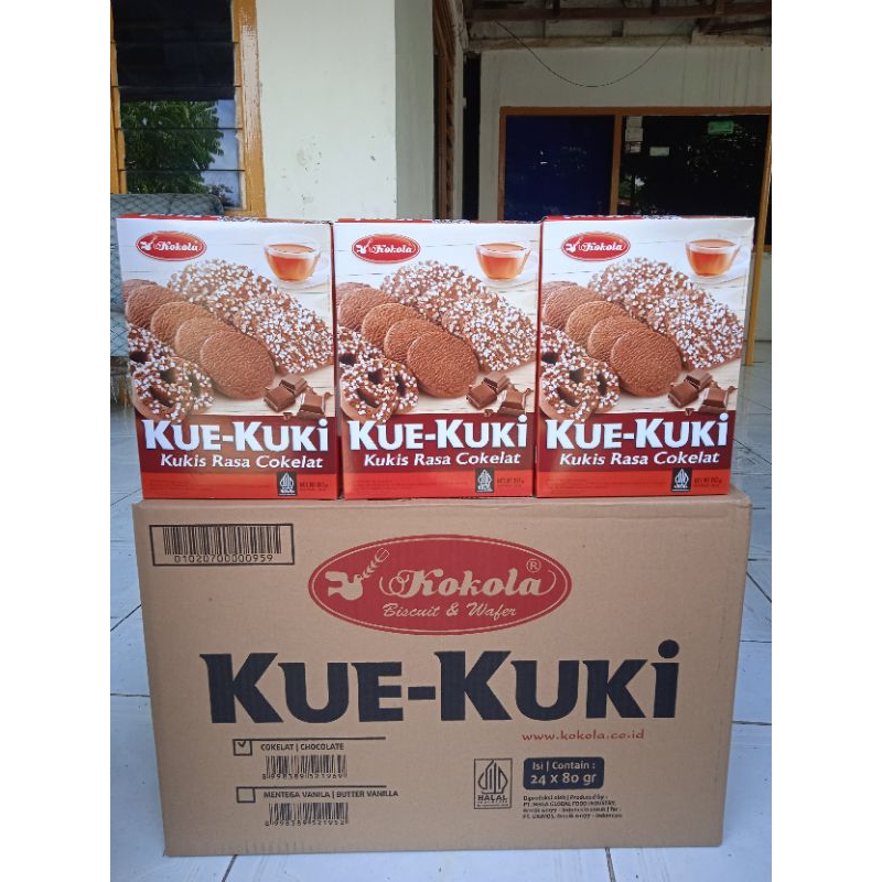 

kue kuki kukis dengan rasa coklat dan mentega vanila isi 24 pcs