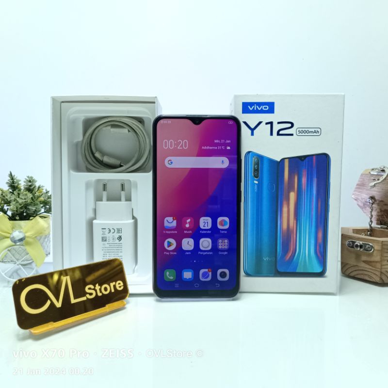 HP SECOND MURAH VIVO Y12 RAM 3/64 GB GARANSI RESMI