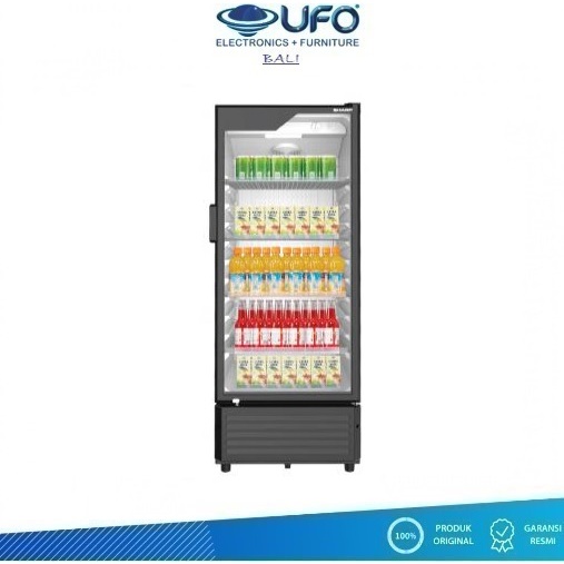 SHARP SCH250FS Showcase Cooler 250L