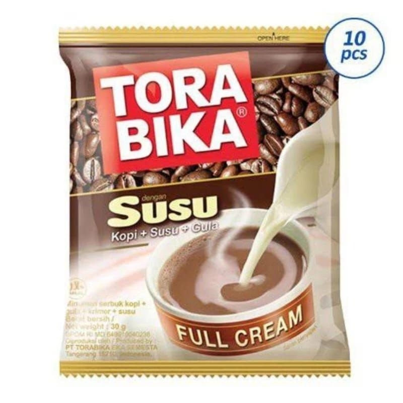 

Torabika Kopi Susu Full Cream 10s/30g