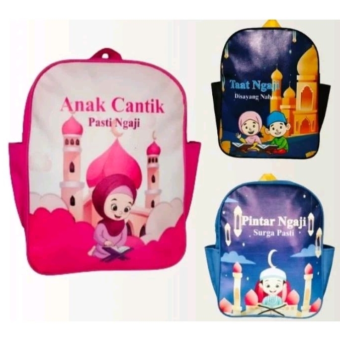 tas ransel ngaji anak baru
