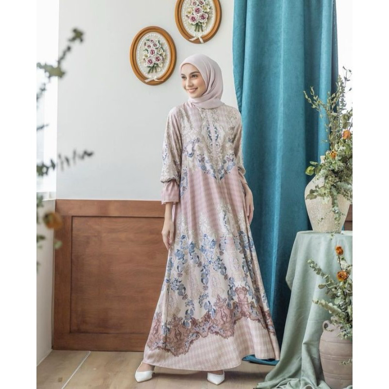 heaven light dress new sale size L khanza dress blush