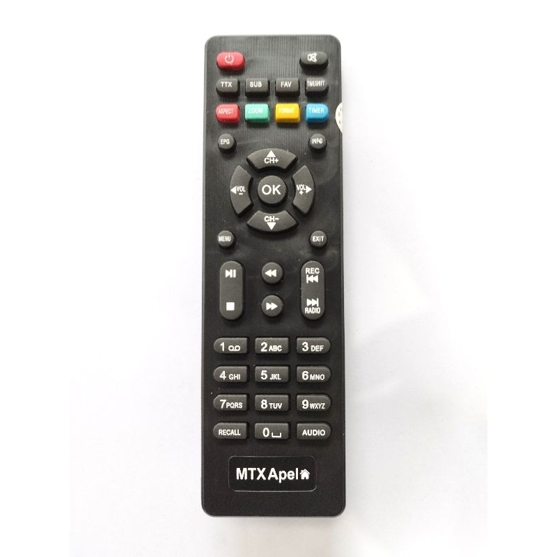 REMOT REMOTE STB GOLDSAT REVO -ERZA  DVB-T2 SET TOP BOX RC-120 ERZA GENESIS