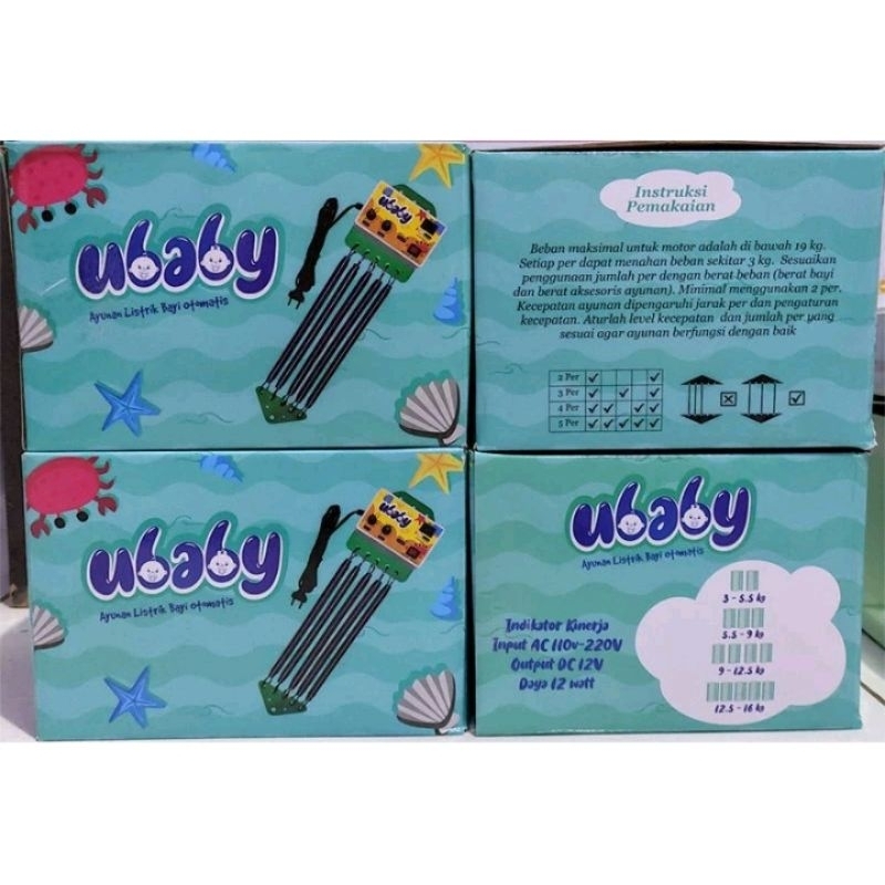 Ubabay mesin ayunan elektrik per 5/ayunan bayi elektrik otomatis