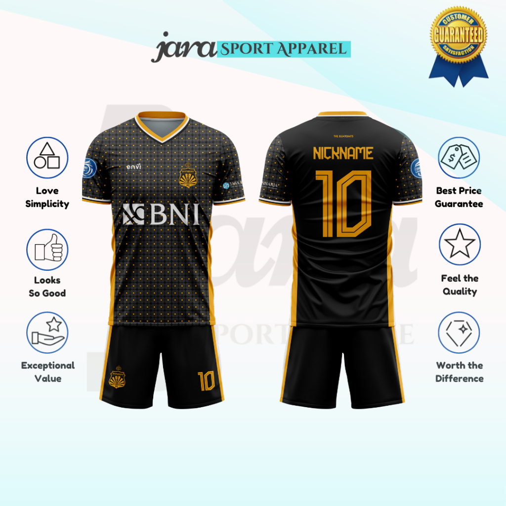 Jersey Bhayangkara Presisi Indonesia FC Away 2023/2024 Custom Nama Full Printing - Baju Jersey Futsa