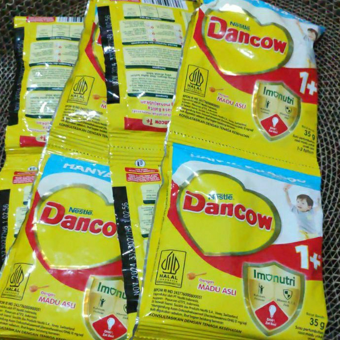 

dancow 1+ madu renceng isi 8 sachet