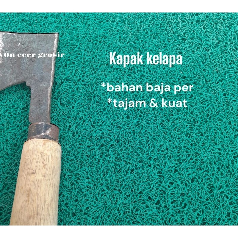 pisau pengupas kulit ari kelapa
