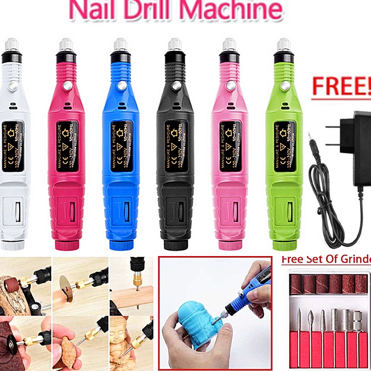 AHT Bor Mini  Gerinda Listrik Mini Pen Ukir Mesin Bor Gerinda Mini Drill IC EMMCSet Mini GrinderAlat