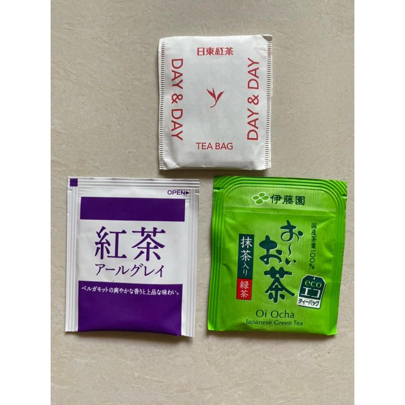 

japanese tea sachet /green tea / earl grey tea /black tea