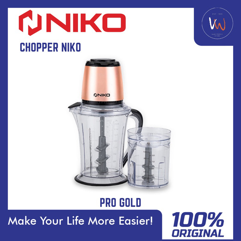 Chopper Niko Katana Pro Gold / Chopper Niko / Pencacah Daging