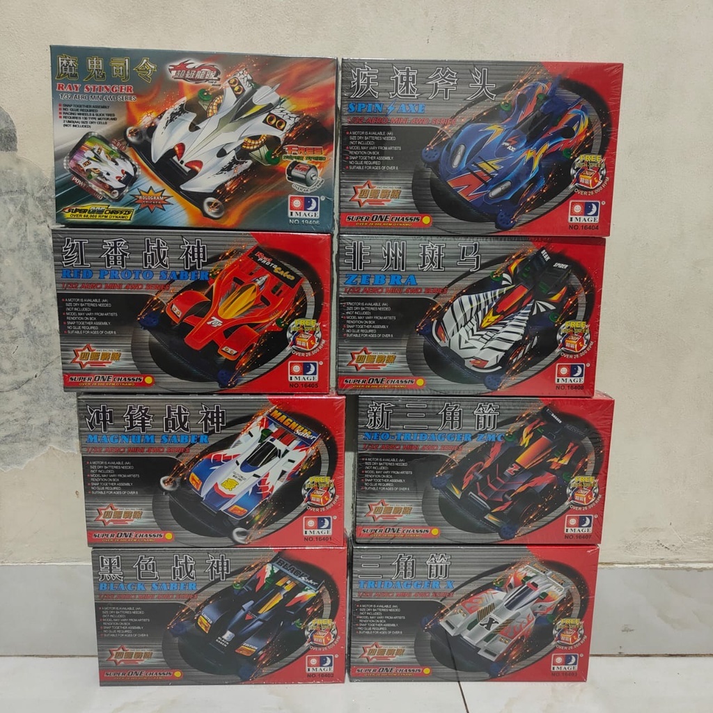16401-08 - Tamiya Rakit Terbaru untuk Penggemar Balap Mini - Tamia Image Astute Sasis Super One 4 Mo