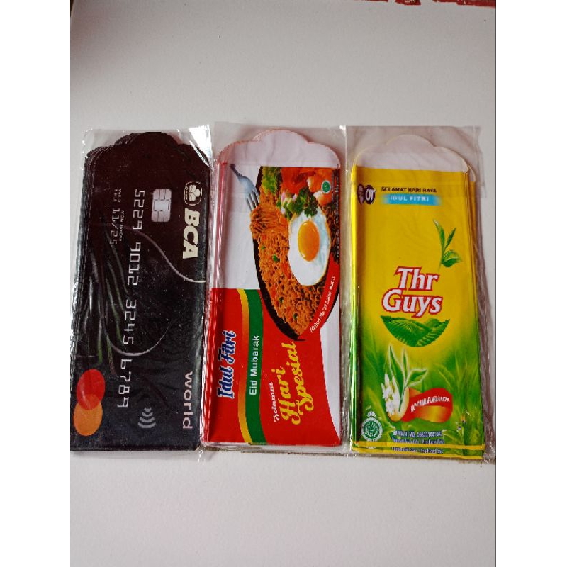 

Amplop Lebaran karakter ukuran besar isi 10 pcs