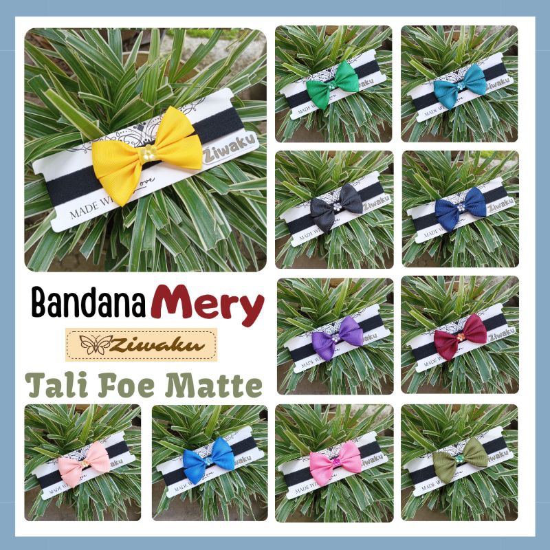 Bandana Bayi MERY bando anak perempuan Pita Lucu murah