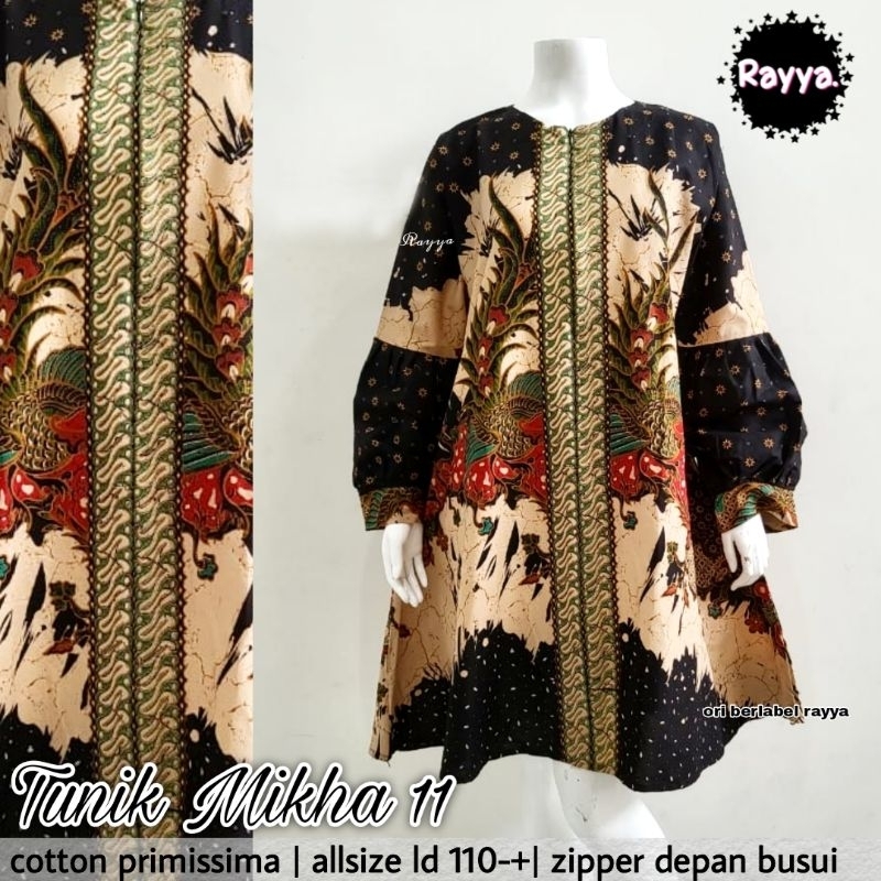 Tunik batik mikha 11 ori rayya batik