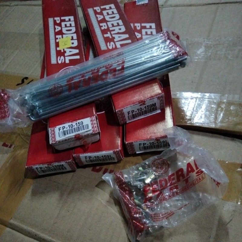 JARI JARI RUJI SET DEPAN BELAKANG HONDA ASTREA GRAND C50 C70 C700 C800 STAR PRIMA C 70 A800 A 800 LE