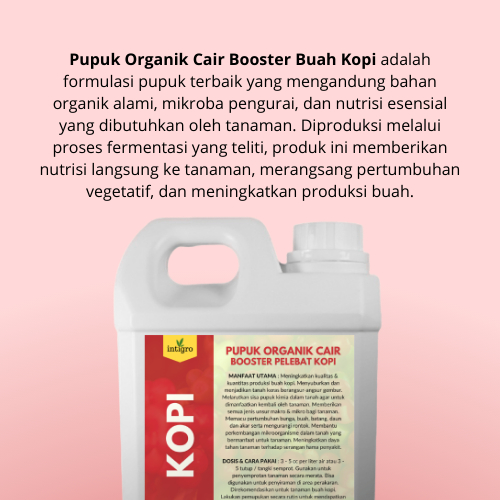 Shopritz Pupuk Kopi Pelebat Buah / Pupuk Buah Kopi Lebat / Pupuk Booster Kopi / Pupuk Pelebat Buah