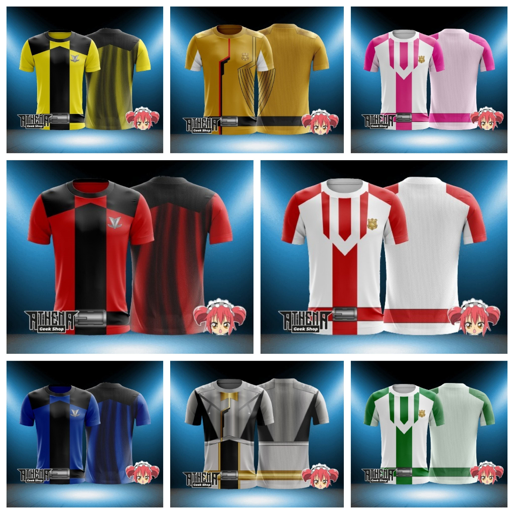 Kaos Power Rangers Lupinranger VS Patranger Kaos Anak Kaitou Sentai Lupinranger VS Keisatsu Sentai P