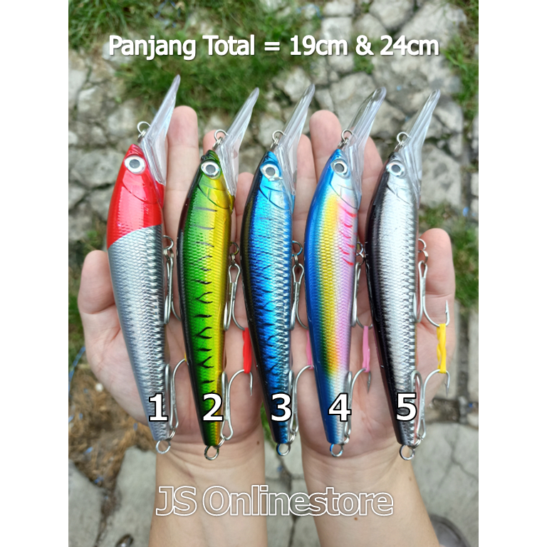Umpan Pancing Minnow Trolling P