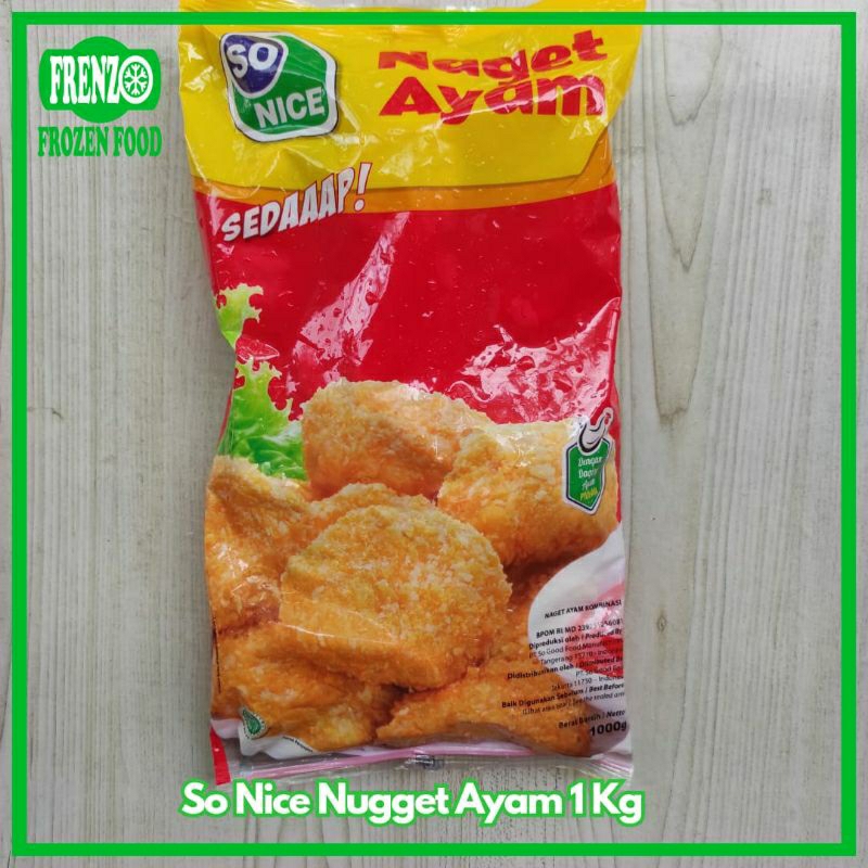 

So Nice Chicken Nugget 1 Kg