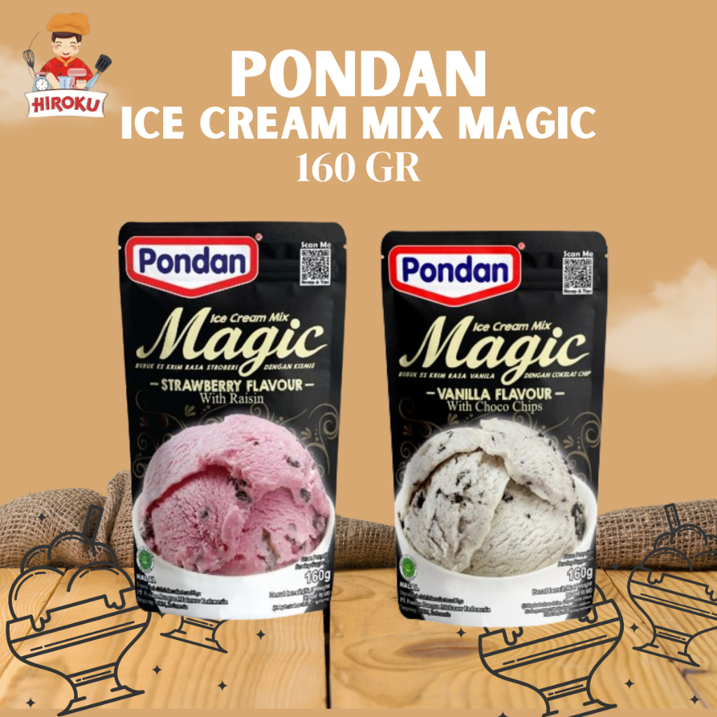 

PONDAN ICE CREAM MAGIC 160 gram