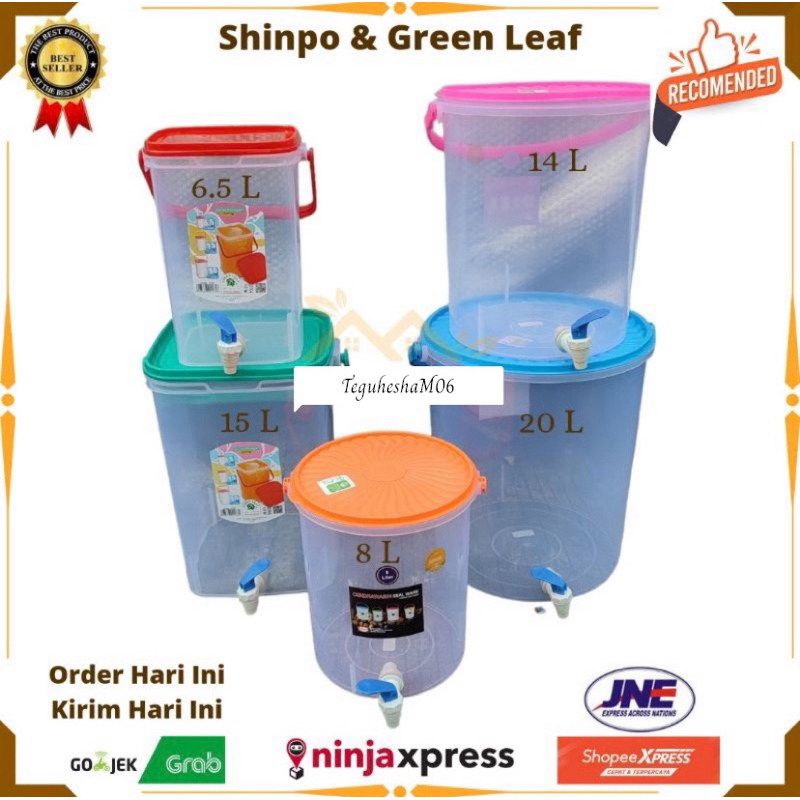 TOPLES KRAN 6,5 - 8 - 14 - 15 - 20 LITER / TOPLES AIR DENGAN KRAN / TOPLES MURAH / TOPLES SHINPO / T