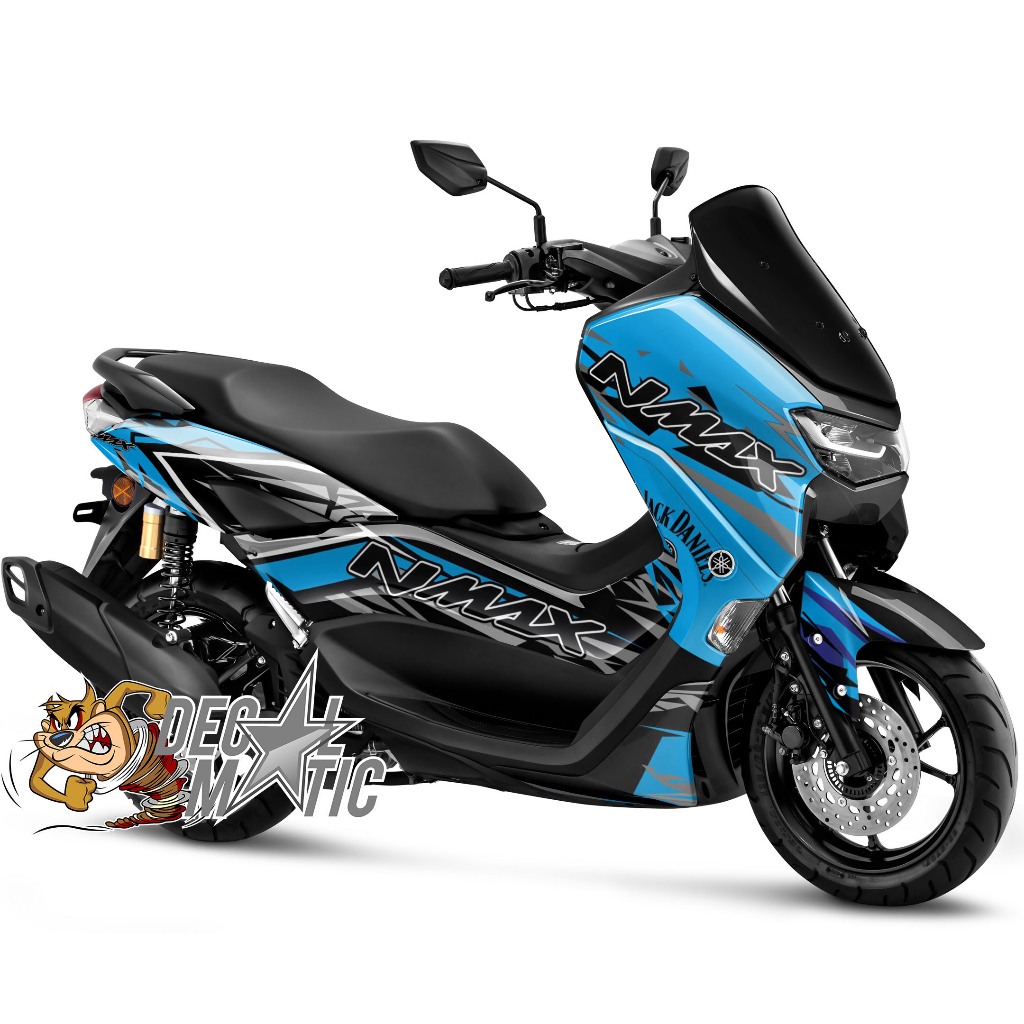 Decal Stiker Full body  Yamaha Nmax  Old  2015 2016 2017 2018 NEW NMAX 2021 2022 2023  Grafis Abstra