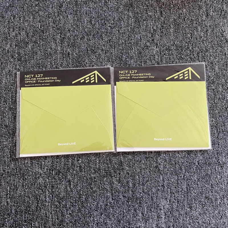 Ar Ticket Fanmeet Fanmeeting NCT 127 Jungwoo Johnny Sealed
