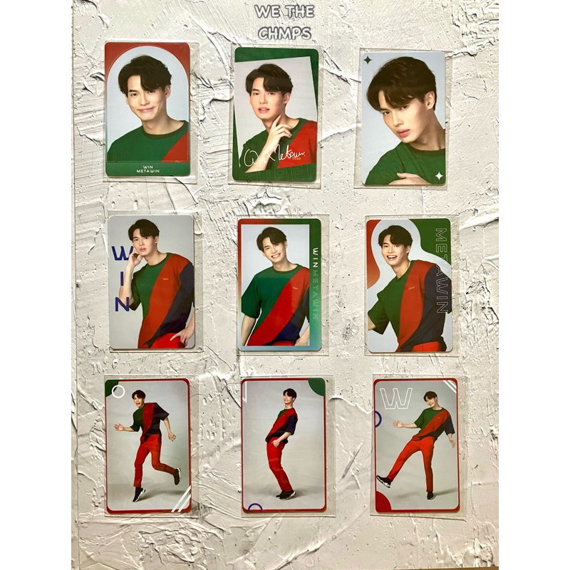 Official Photo Card Super Color Win Metawin PC SC Win Metawin GMMTV