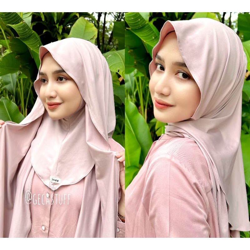 pasmina instan inner BY GECASTUFF, pasmina oval, pasmina jersey, pasmina nutup leher, pasmina