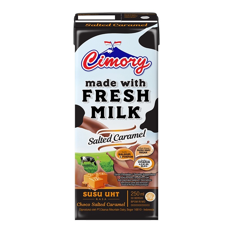 

Cimory Susu UHT Rasa Salted Caramel 250 ml