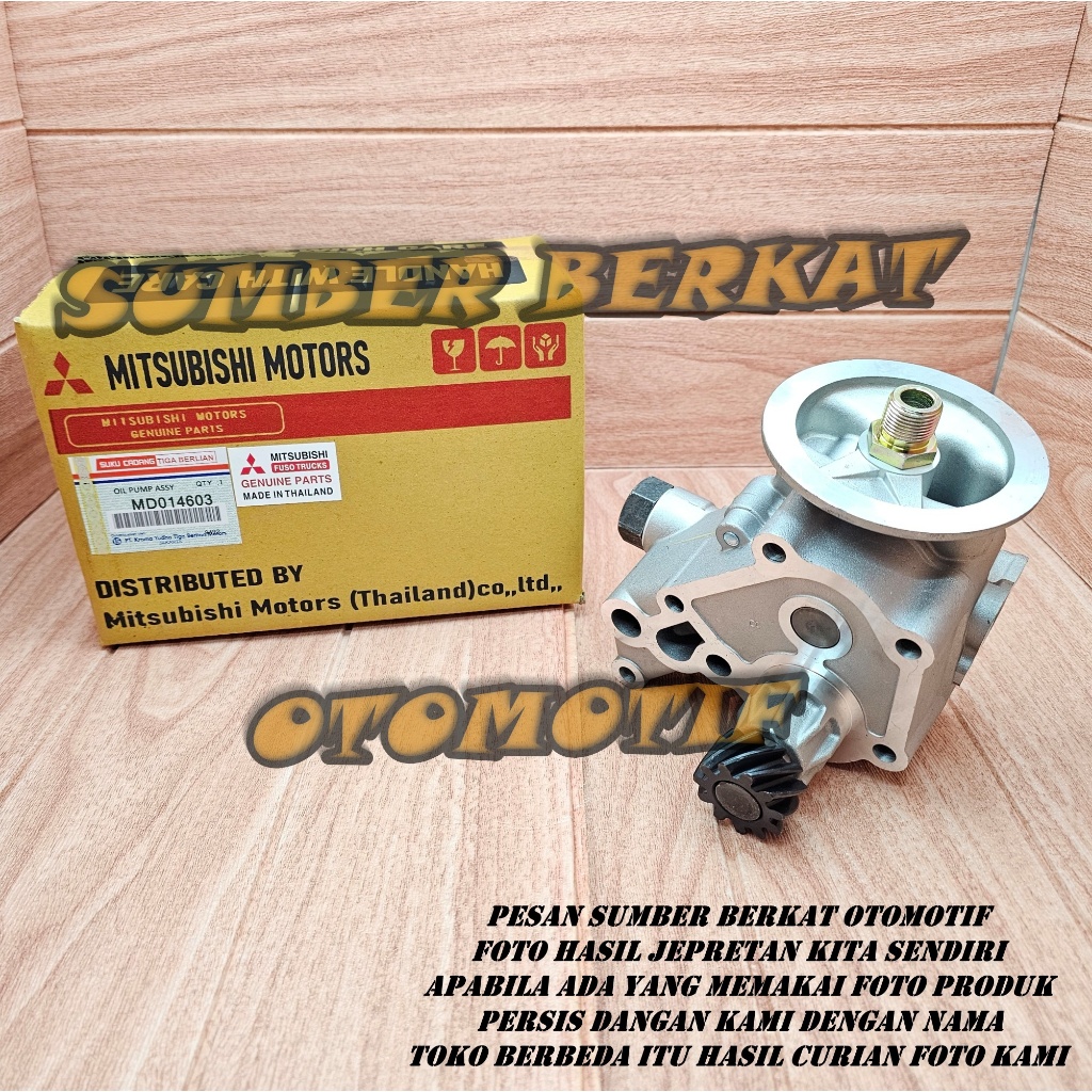 OLI PAM POMPA OLI MITSUBISHI PS120 PS100 4D31 4D34 MD014603