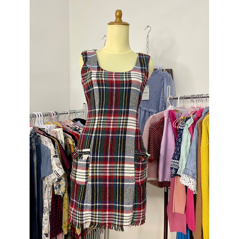 Dress Zara bahan rajut original plaza senayan cantik banget baju wanita