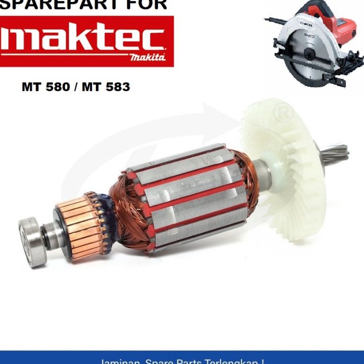 MURAH Armature Circle MAKTEC MT58 Angker Dinamo Circular Saw MAKTEC MT58MT583 DCA Angker Circle MAKT