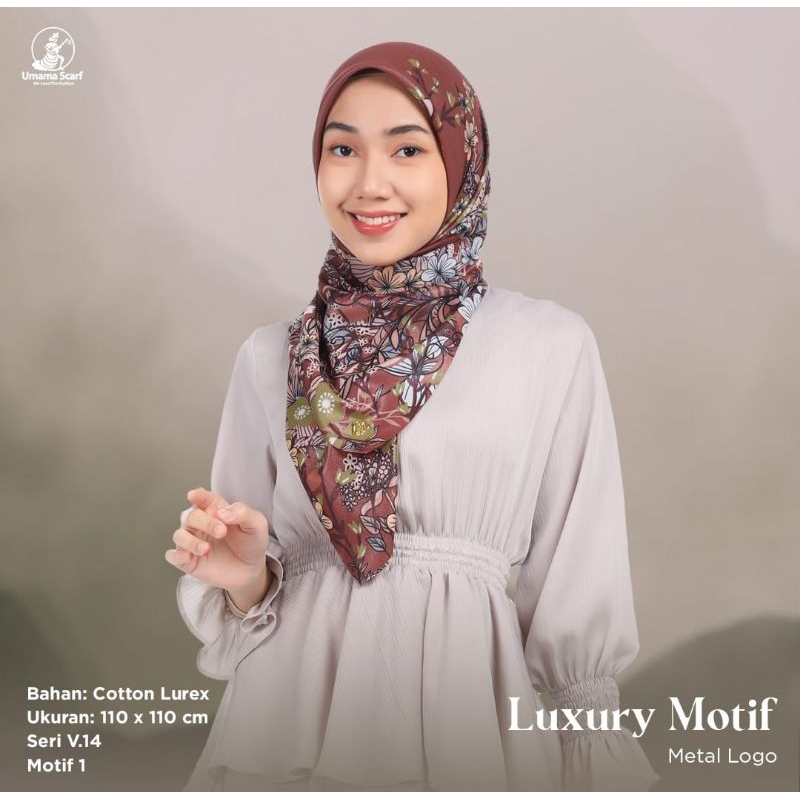 hijab luxury motif.