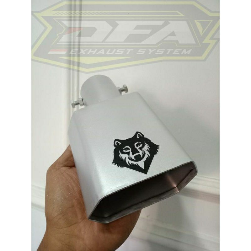 Knalpot SUOS silver Jumbo Mobil CALYA SIGARA Luxio Apv Mega carry pick up grandmax