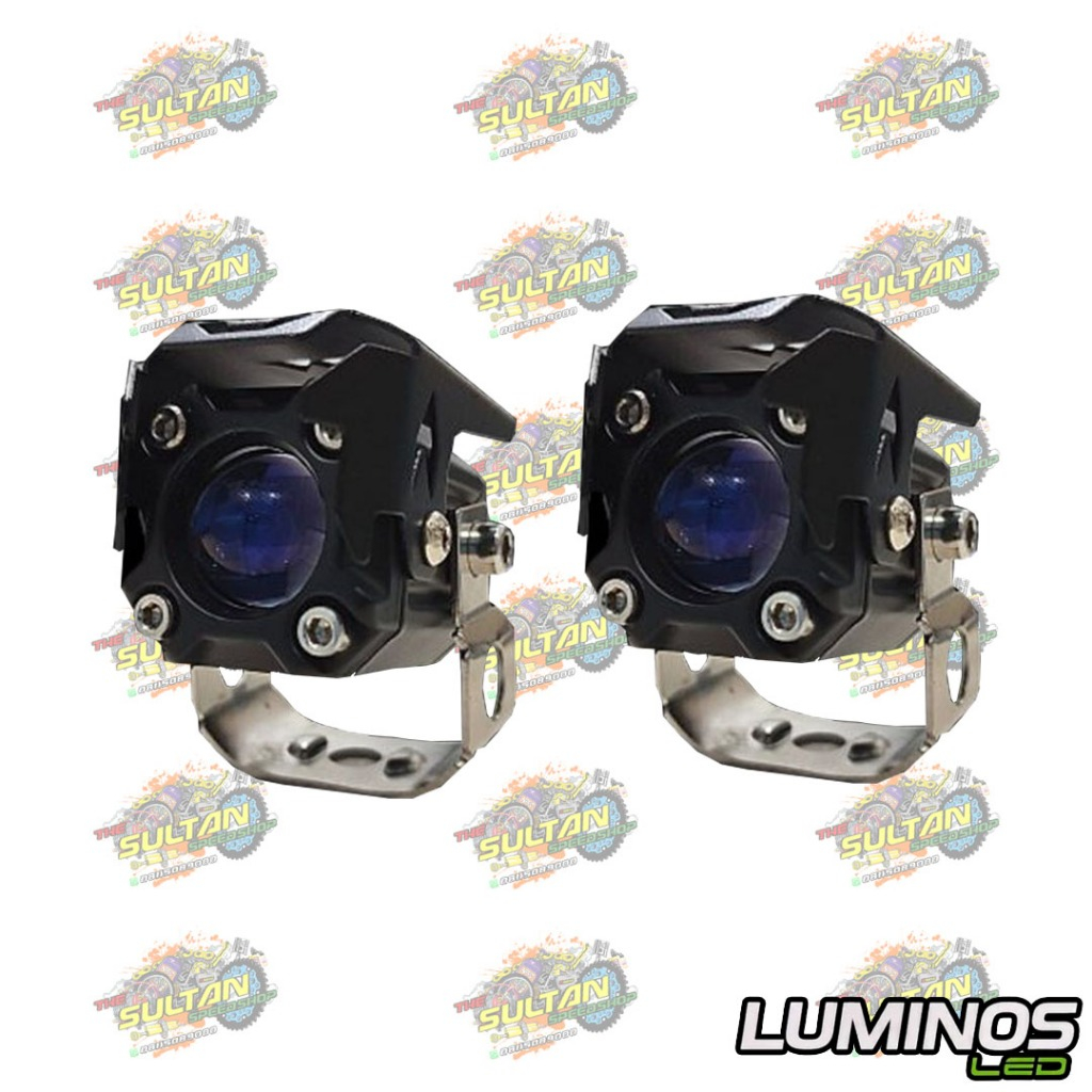 LAMPU TEMBAK SOROT LASER SQL 1 MATA BLUE LENS Q5 LUMINOS