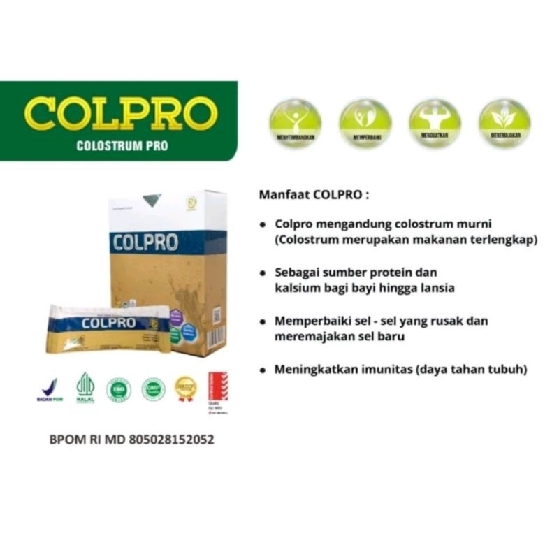 COLPRO RENNER susu 1Box isi 6 sachet EXP:2025