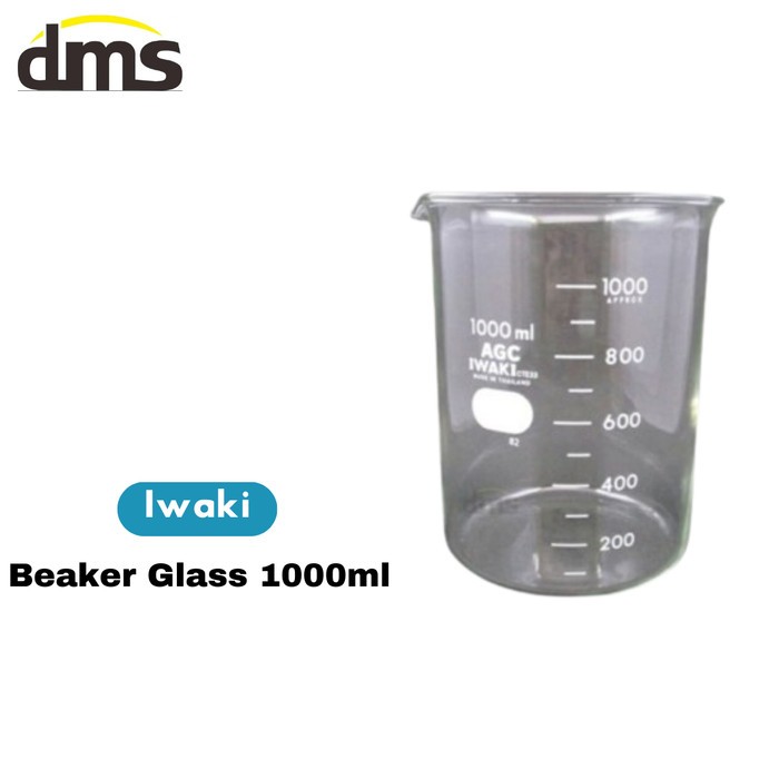 Beaker Glass 1000 ml Iwaki