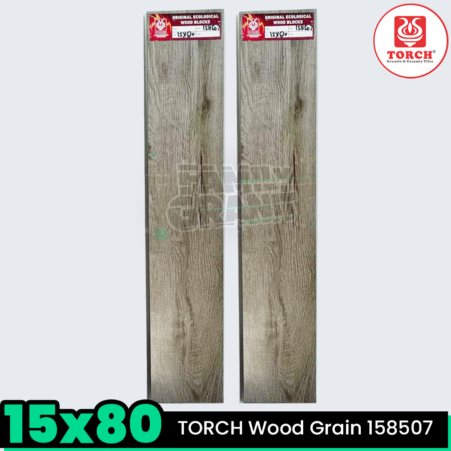 GRANIT 15x80 MOTIF KAYU TORCH 158507 MATTE LANTAI DINDING GRADE KW1