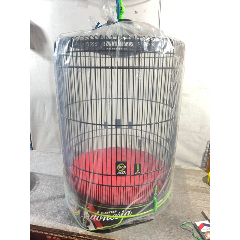 NO 2 Sangkar Murai PVC Decal Ebod Jaya HIJAU STRONG Kandang Murai