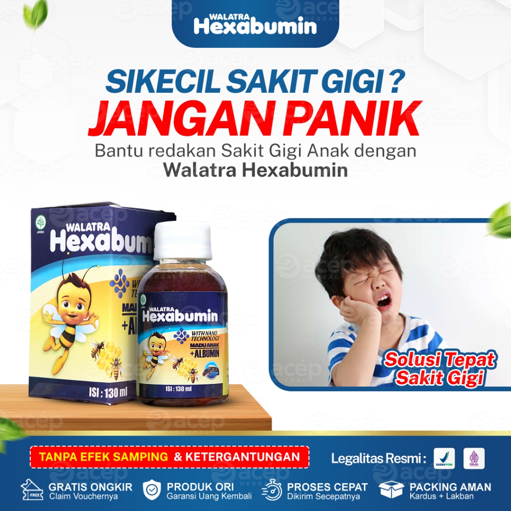 Obat Sakit Gigi Anak Dan Balita , Gigi Berlubang , Bolong , Gigi Patah , Gusi Bengkak , Tumbuh Gigi 