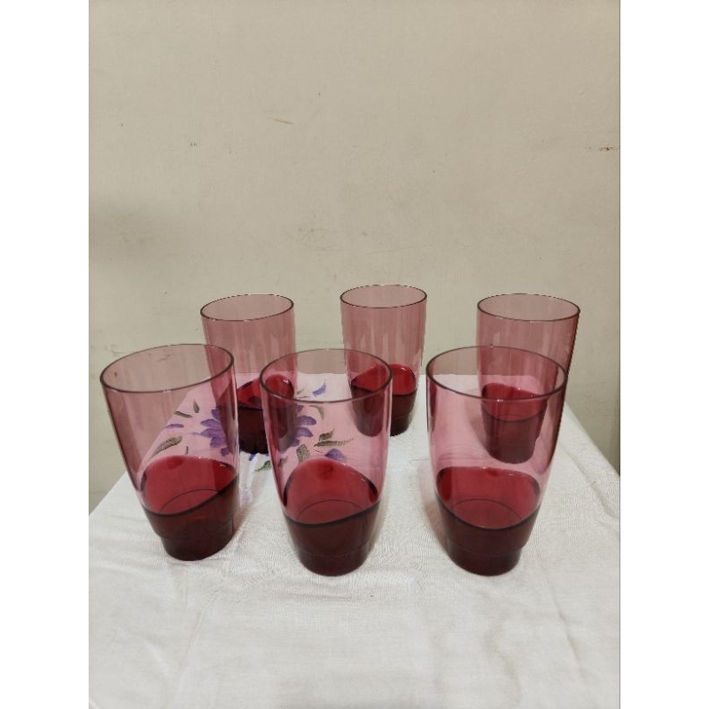 gelas cristal tupperware