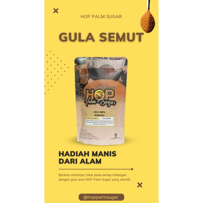 

Gula Aren Bubuk (Palm Sugar)