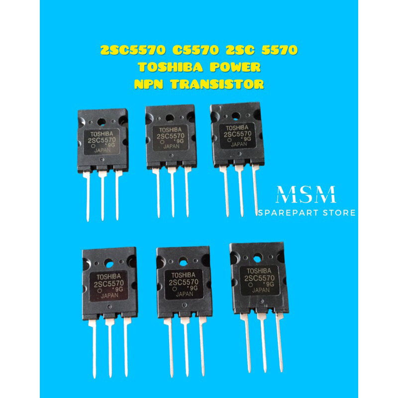 2SC5570 C5570 2SC 5570 TOSHIBA POWER NPN TRANSISTOR