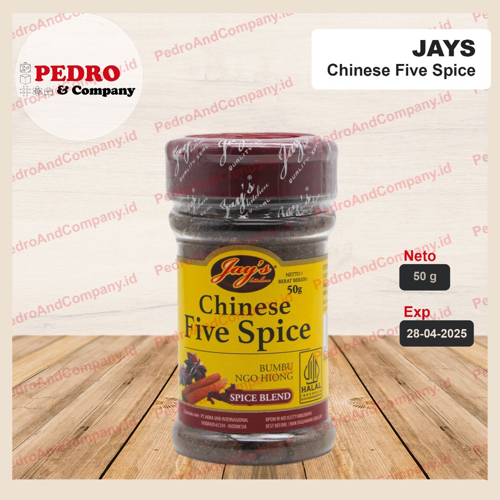 

Jay’s Kitchen - Chinese five spice/ bumbu ngo hiong (50 gr)