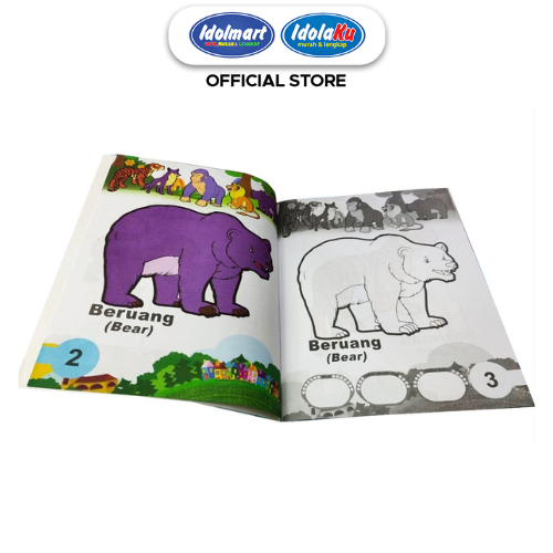 IDOLMART Buku Belajar Mewarnai Besar