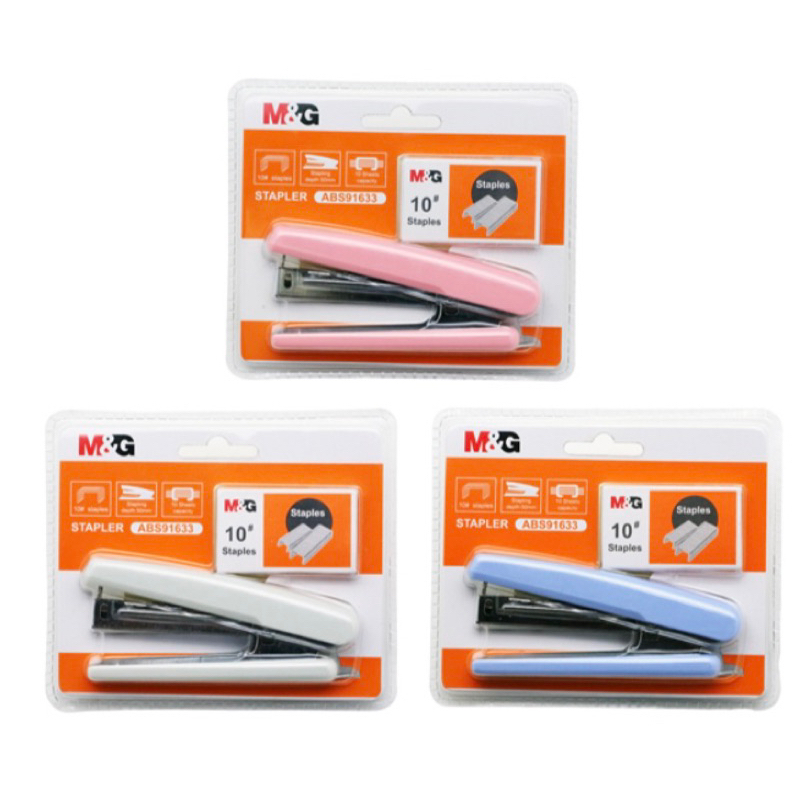

M&G Stapler Set 500pcs Staples Included - Stapler + Isi Staples 1 Set