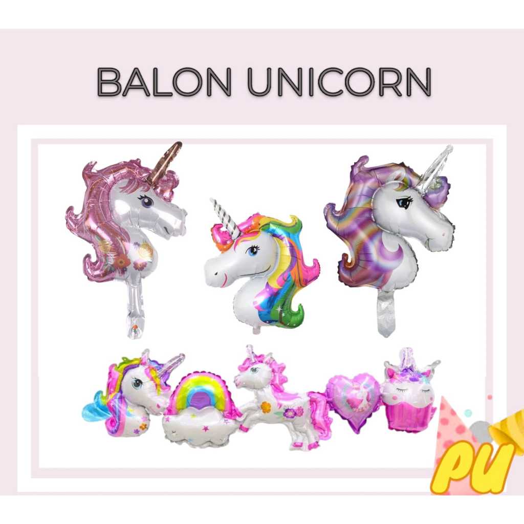 Balon UNICORN / Balon Foil Unicorn