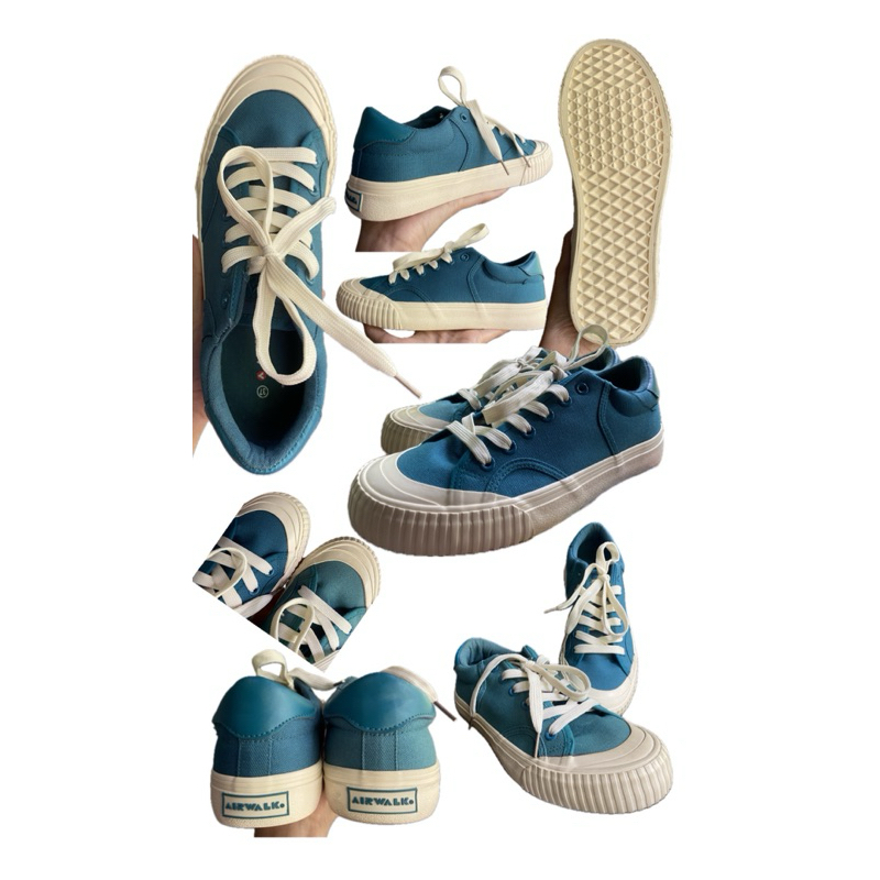 BNIB SEPATU SNEAKERS AIRWALK — SAULINA HIJAU TOSCA