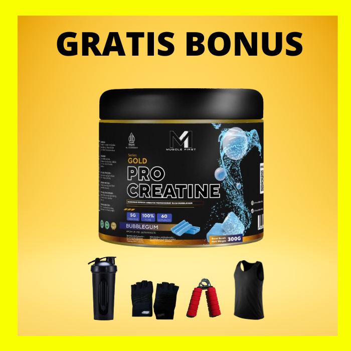 MUSCLE FIRST PRO CREATINE M1 HALAL ORIGINAL BPOM PRO CREATINE CREATINE M1